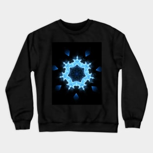 Space Snowflake Crewneck Sweatshirt